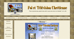 Desktop Screenshot of foi-et-televisionchretienne.org